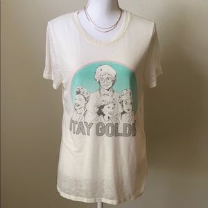 Golden Girls Burnout T-shirt Size L